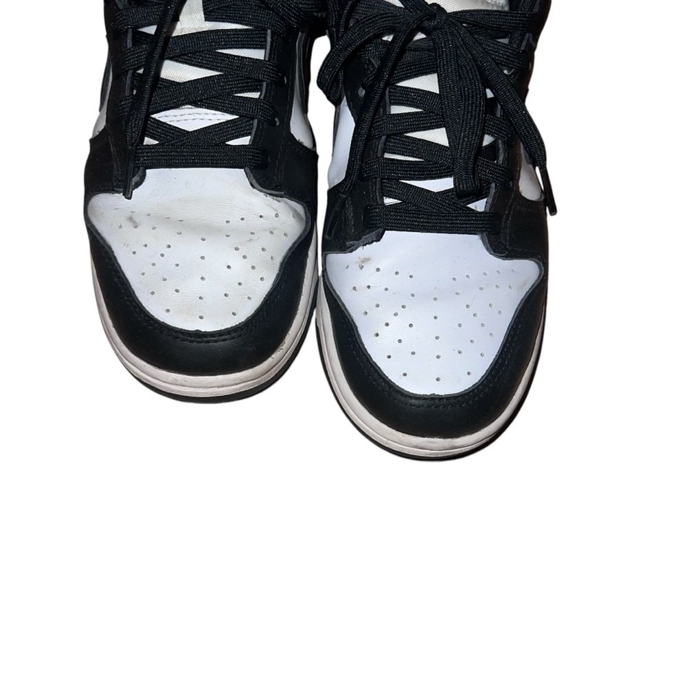 Nike Dunk Low – Black & White Men’s Sneakers Size 8.5 - Picture 7 of 17